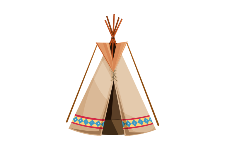 Home Verscheidene tipi tenten opgezet in de natuur, illustrerend verschillende stijlen en maten voor kampeeravonturen